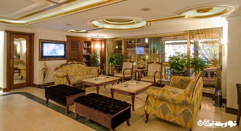 محوطه نشیمن لابی هتل